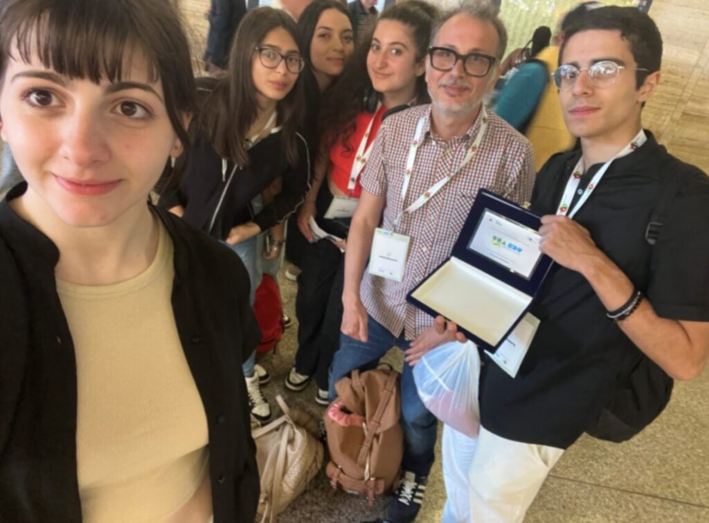 Studenti Liceo Alvaro di Palmi premiati a Roma