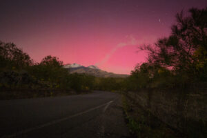 aurora polare etna