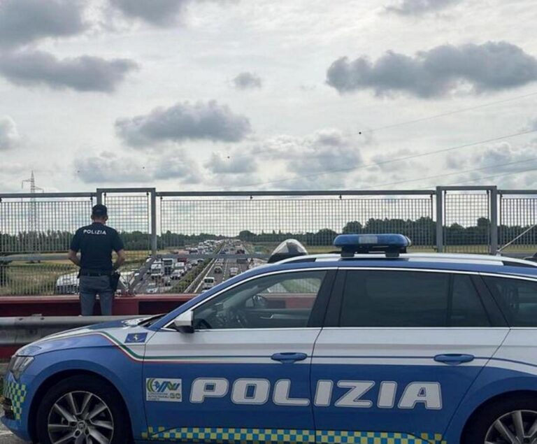 cavalcavia polizia stradale