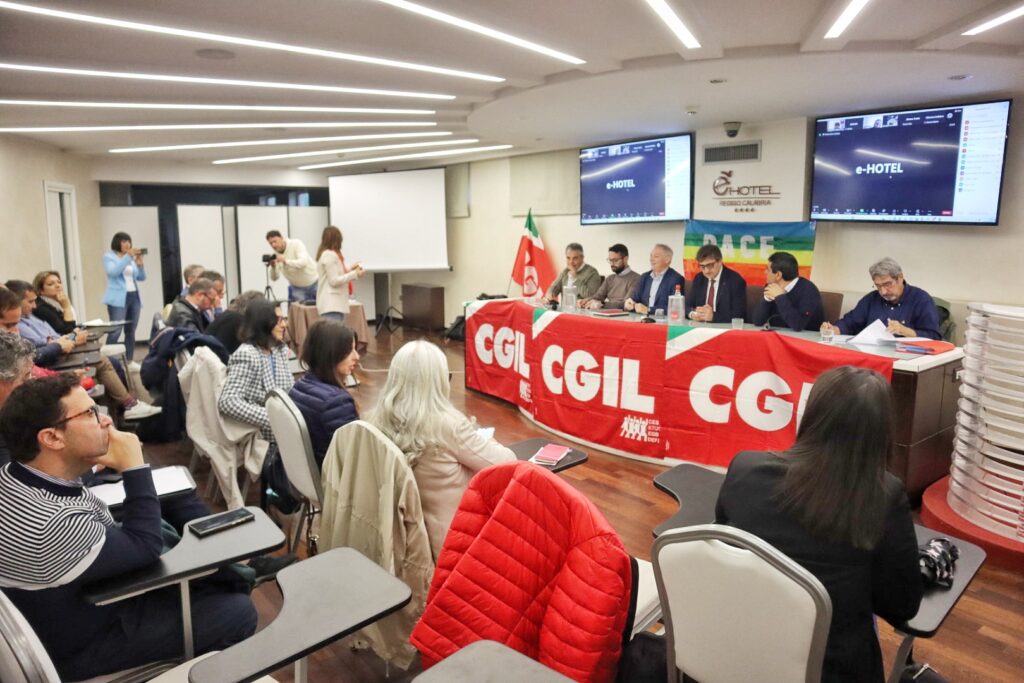 conferenza CGIL ponte