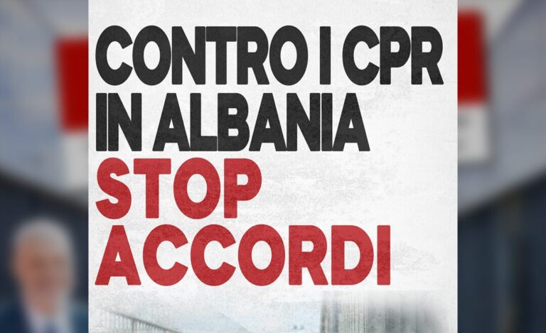 contro i cpr in albania