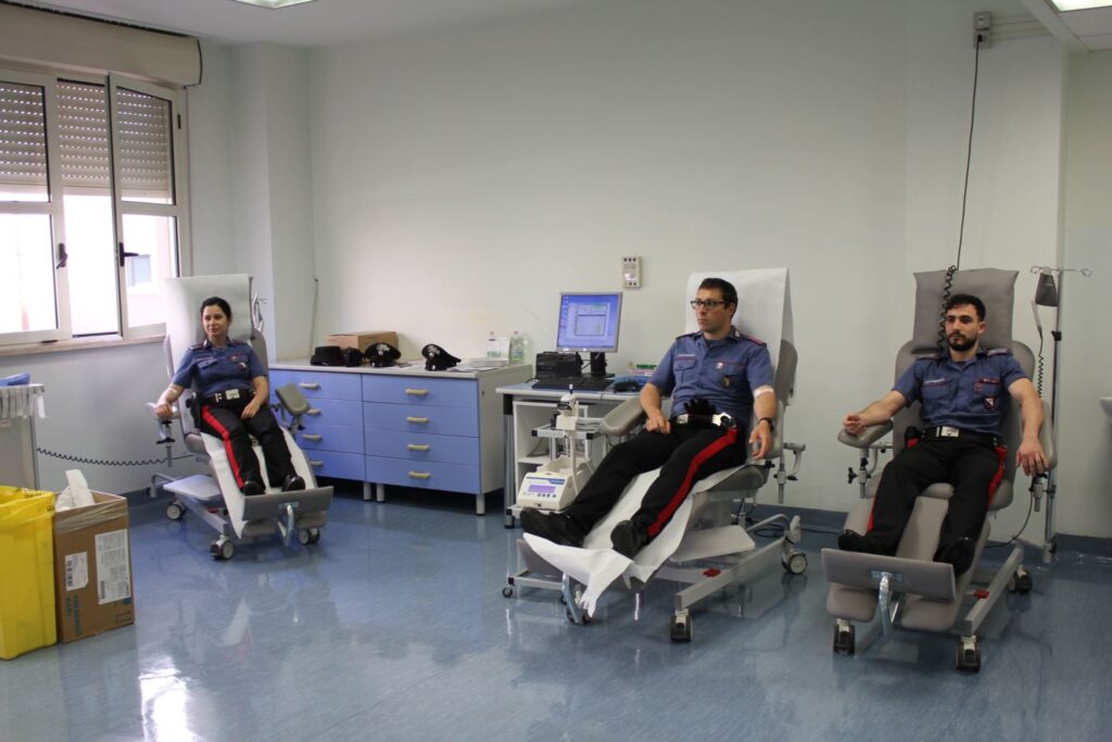 donazione sangue carabinieri reggio calabria