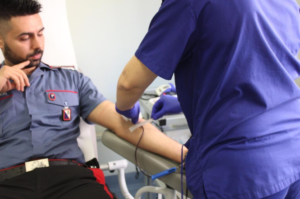 donazione sangue carabinieri reggio calabria