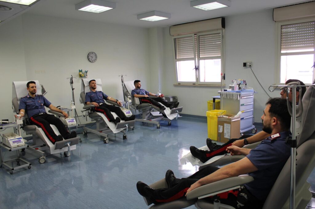 donazione sangue carabinieri reggio calabria