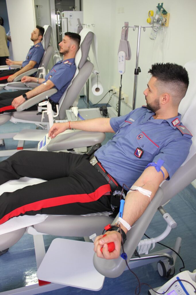 donazione sangue carabinieri reggio calabria