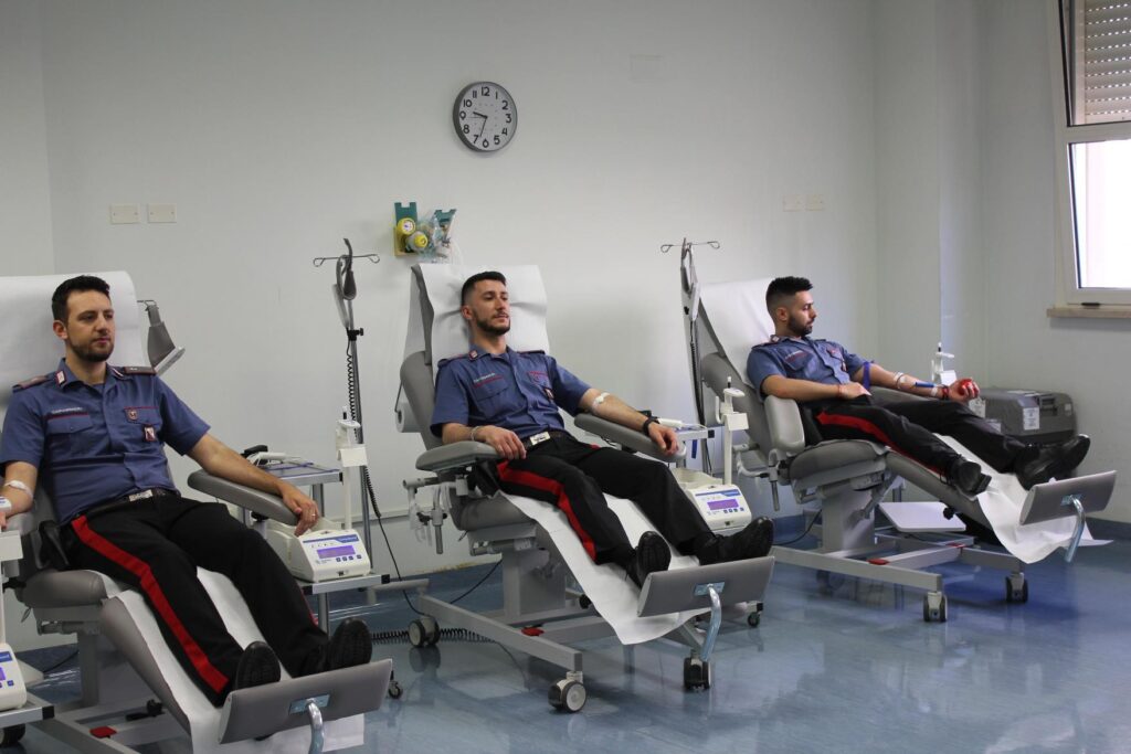 donazione sangue carabinieri reggio calabria