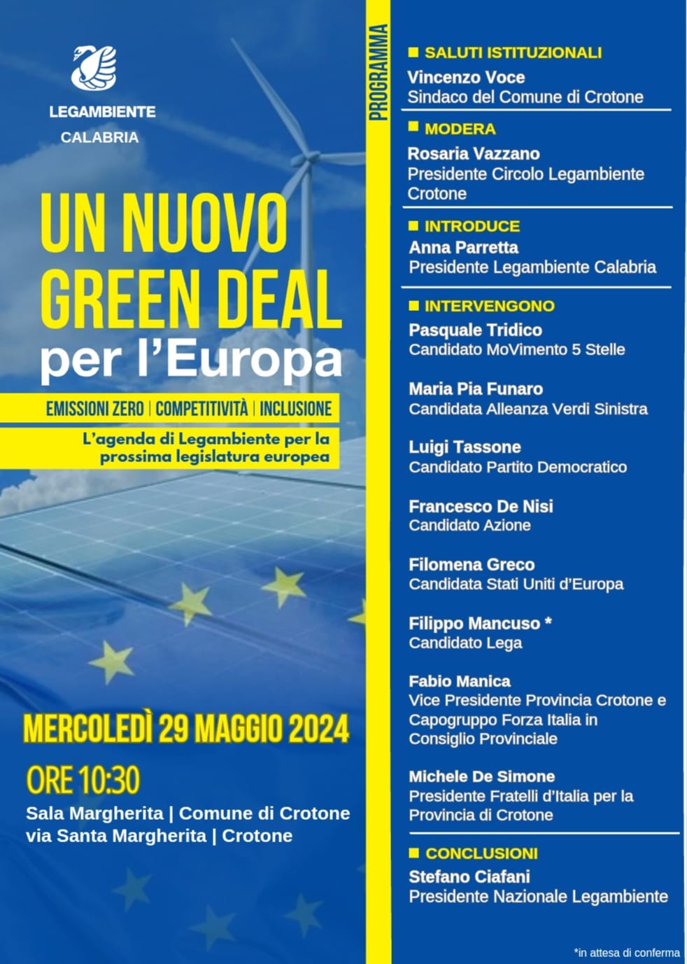 evento elezioni europee