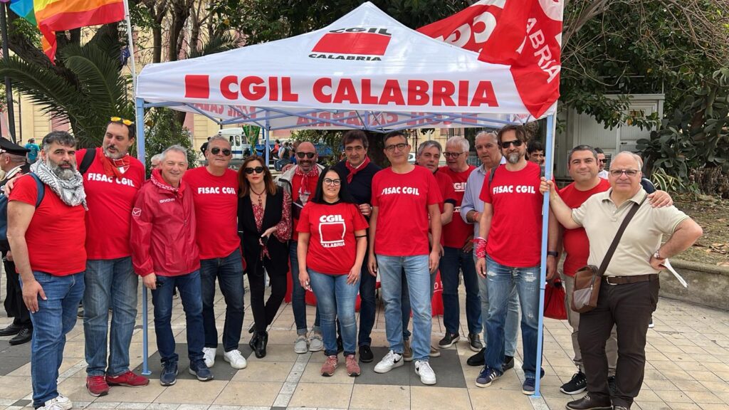 gazebo Cgil Calabria