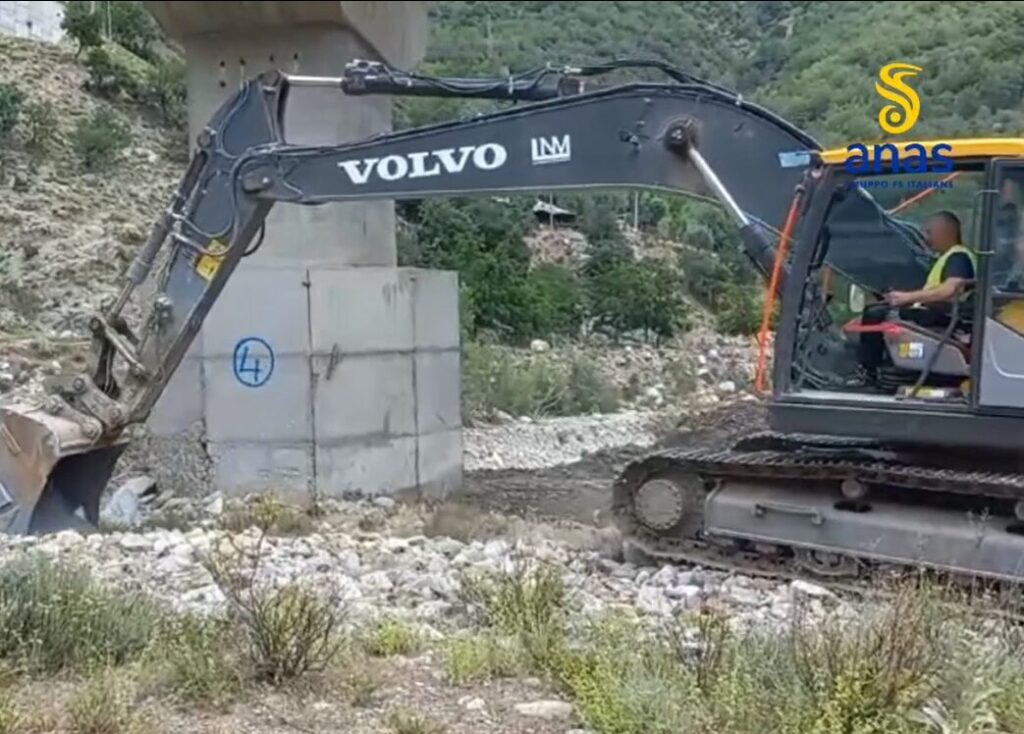 ricostruzione ponte di longobucco anas