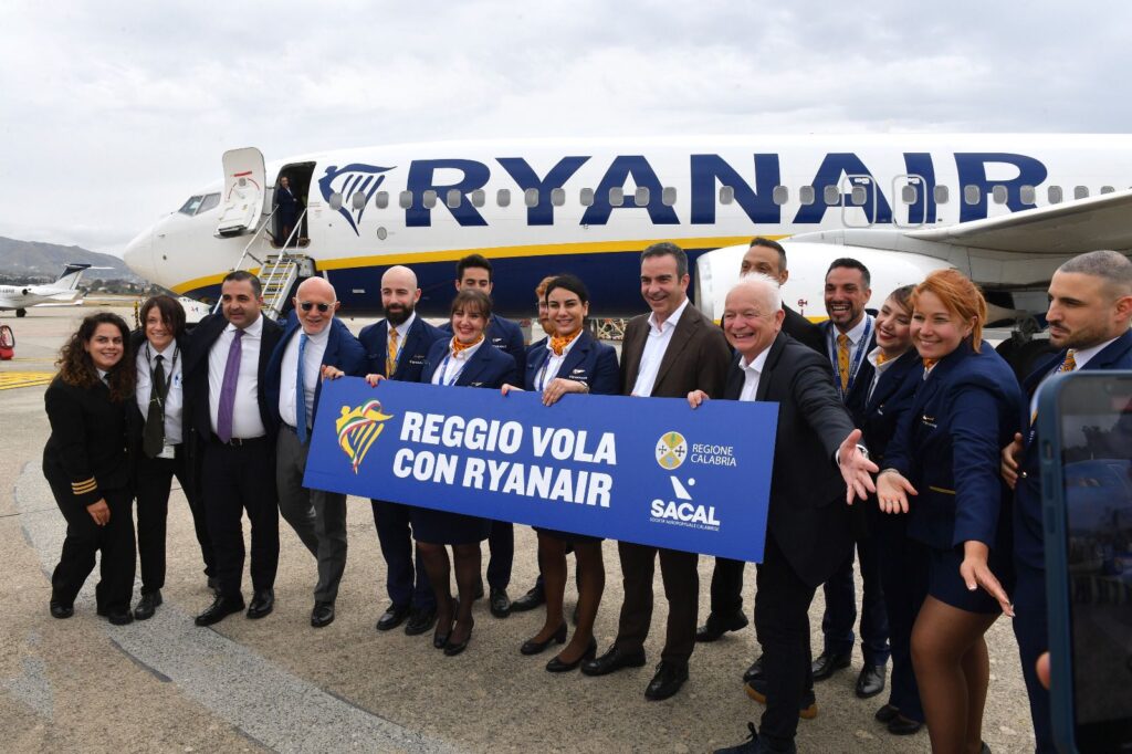 ryanair reggio calabria