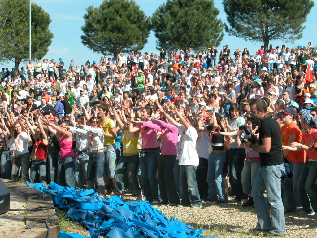 manifestazione giovanile del Movimento dei Focolari