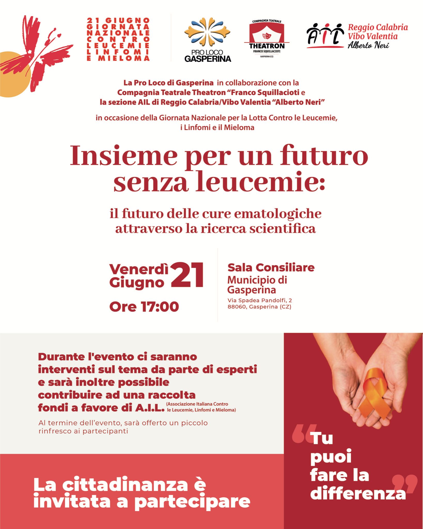 21.06.2024 Locandina Leucemia