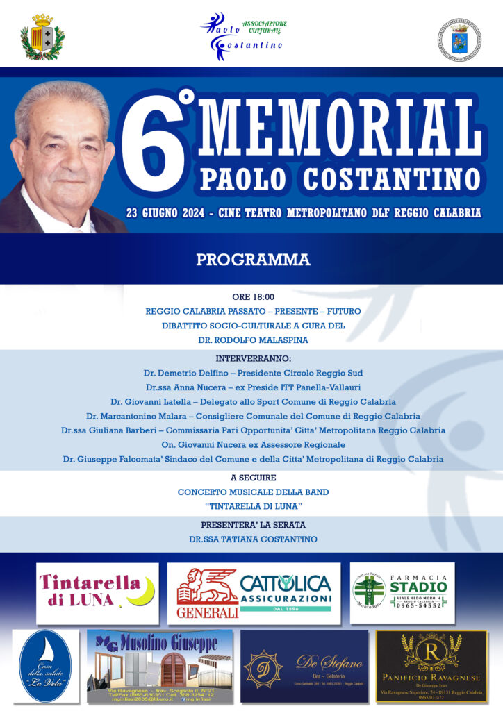 6 memorial paolo costantino