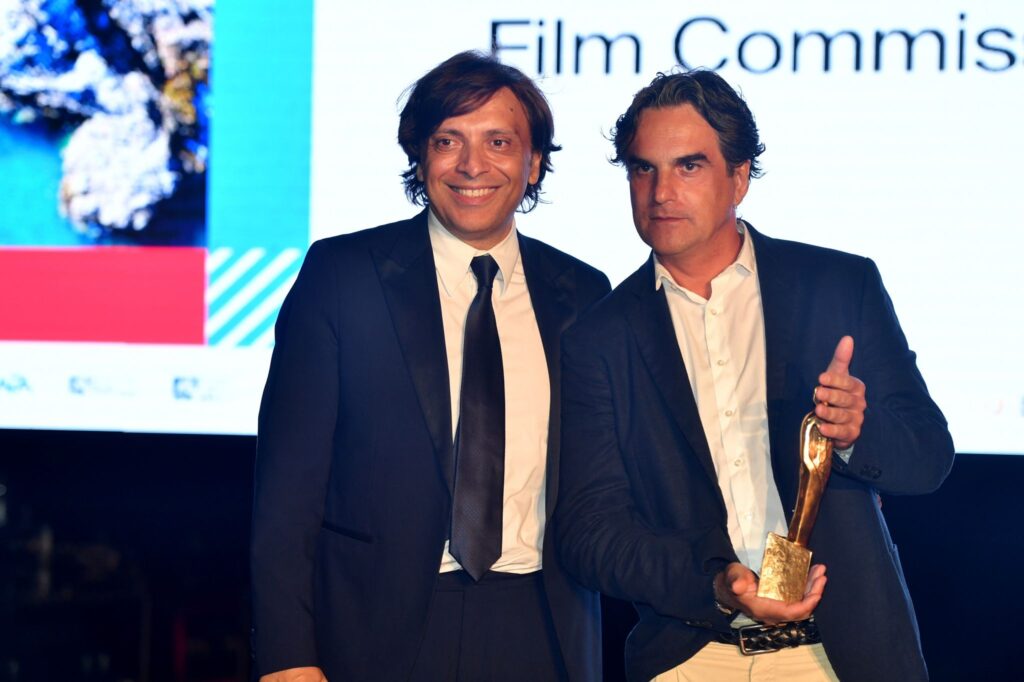 Anton Giulio Grande, Commissario Straordinario Fondazione Film Commission Regione Calabria e Nicola Serra