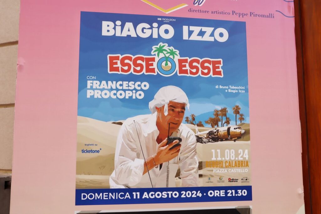 Biagio Izzo a Piazza Castello