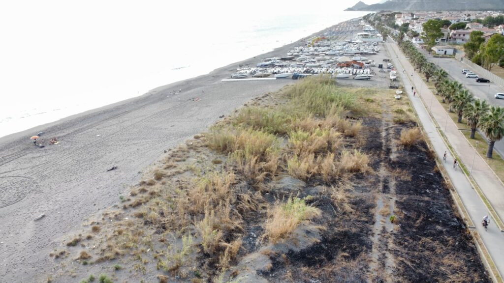 Incendio Praia a Mare