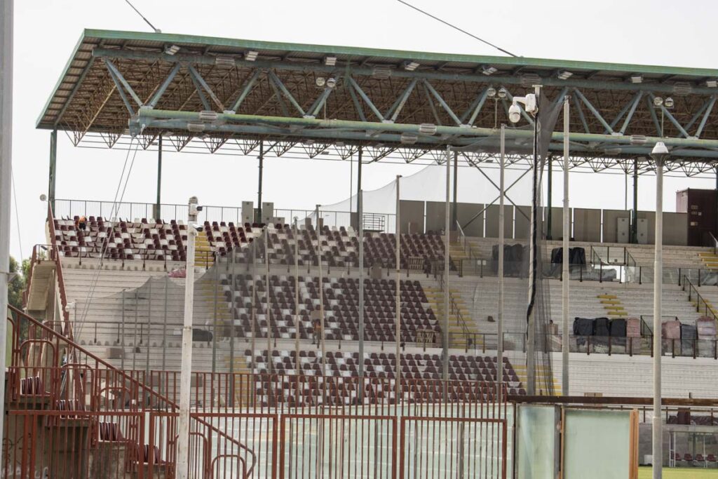 Lavori stadio Granillo