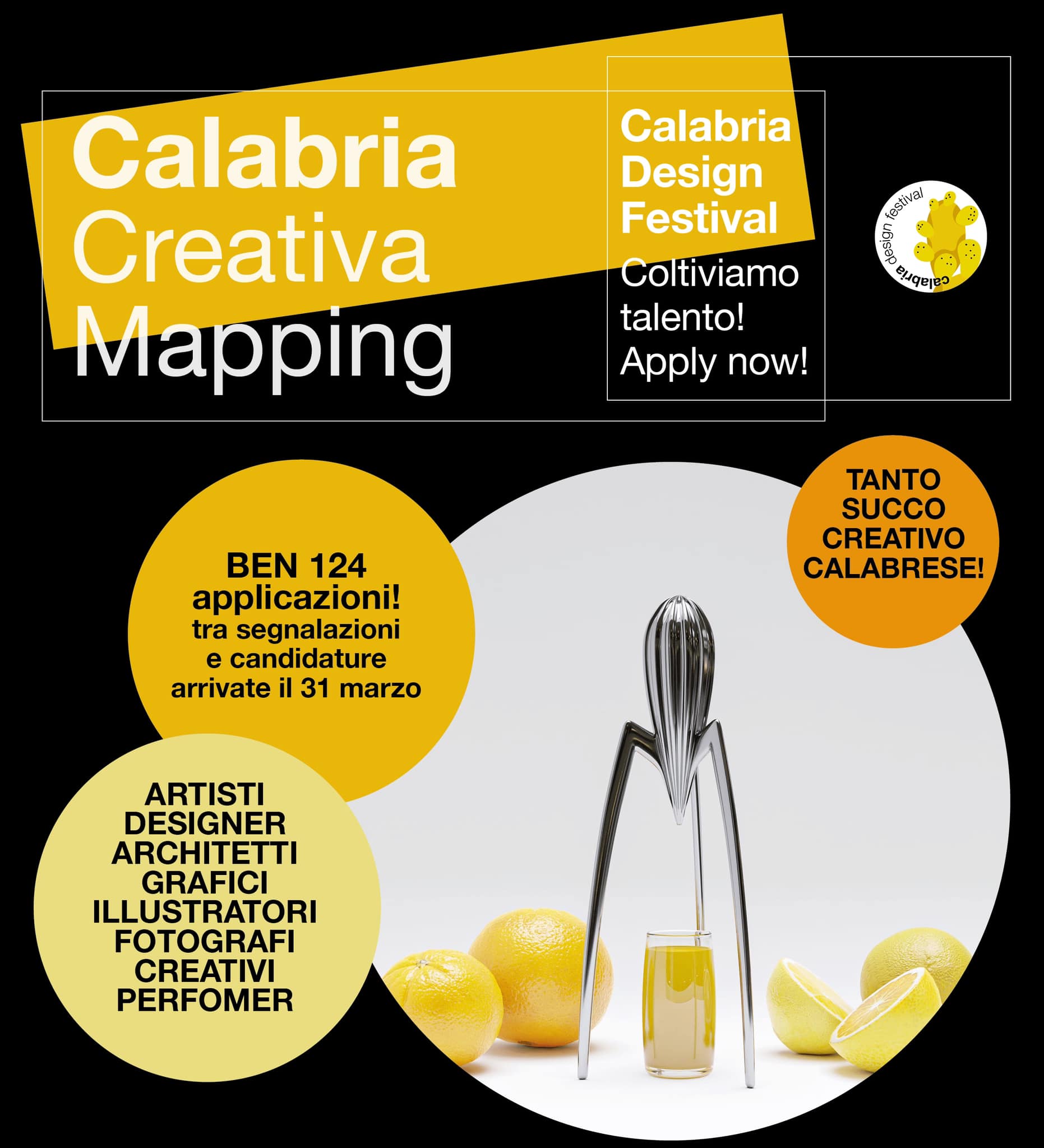 Locandina Calabria Creativa Mapping