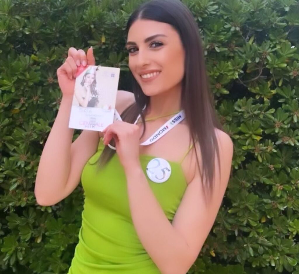Siria Miss Mondo Calabria 2024