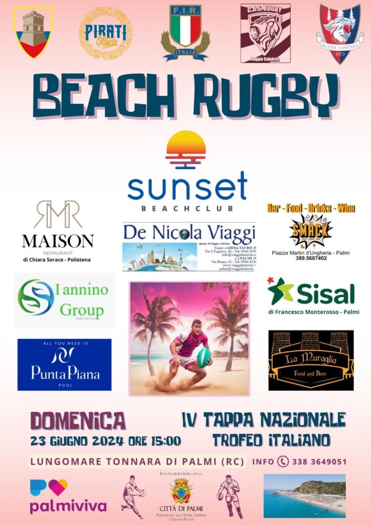 Torneo Beach Rugby a Palmi