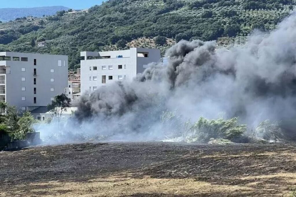 incendio lamezia