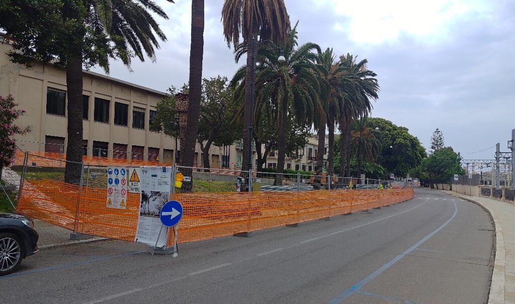 lavori di riqualificazione del Corso Matteotti