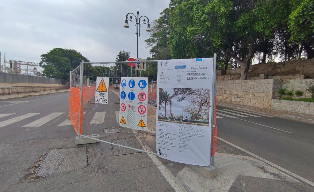 lavori di riqualificazione del Corso Matteotti