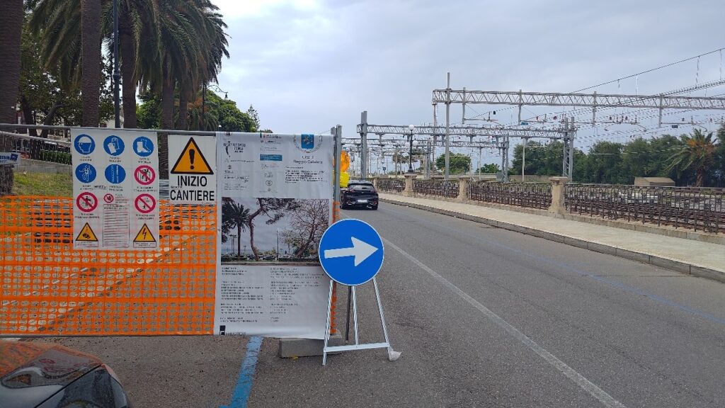 lavori di riqualificazione del Corso Matteotti