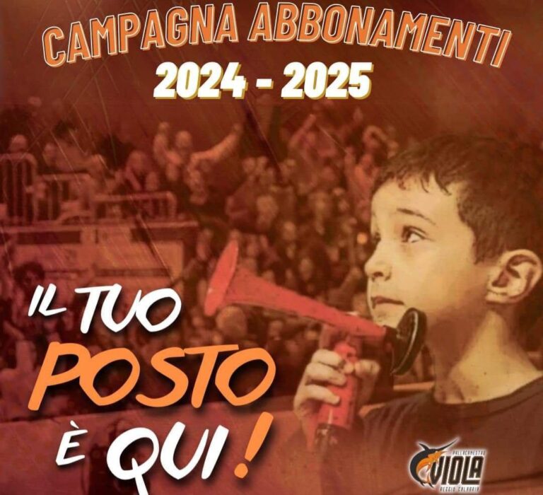 Campagna abbonamenti Viola 2024-2025