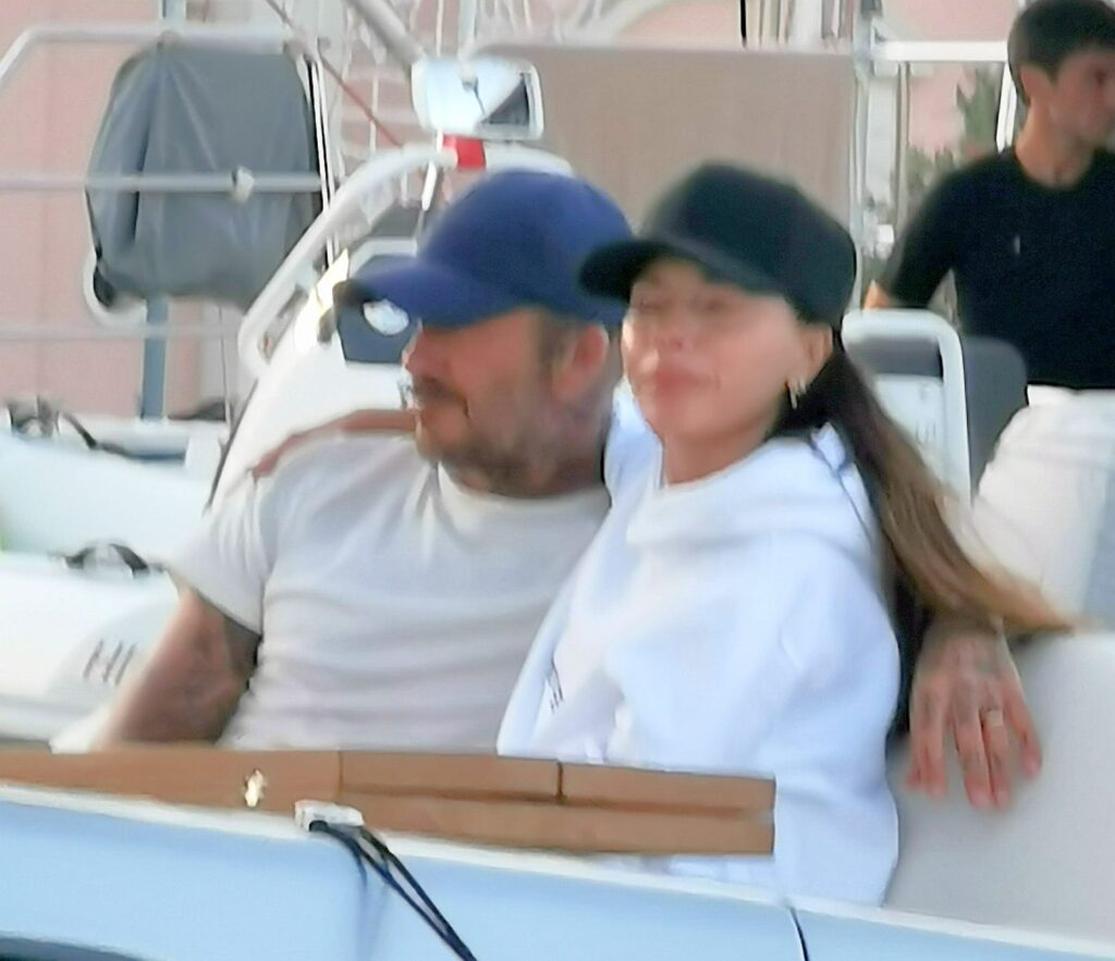 David Beckham e Victoria Adams lipari