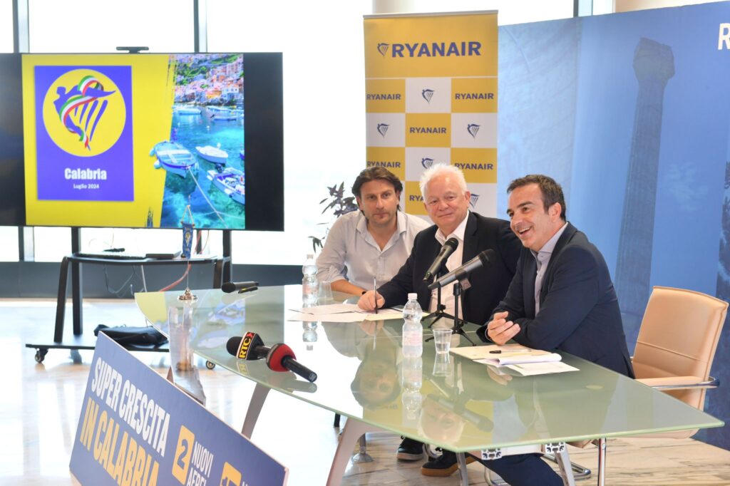 Eddie Wilson Roberto Occhiuto Ryanair