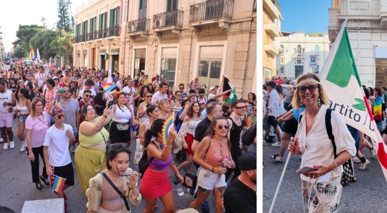 Gay Pride di Reggio Calabria e Bonforte PD