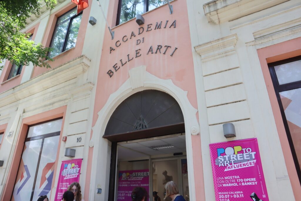 Inaugurazione mostra Pop to Street Art Accademia di Belle Arti