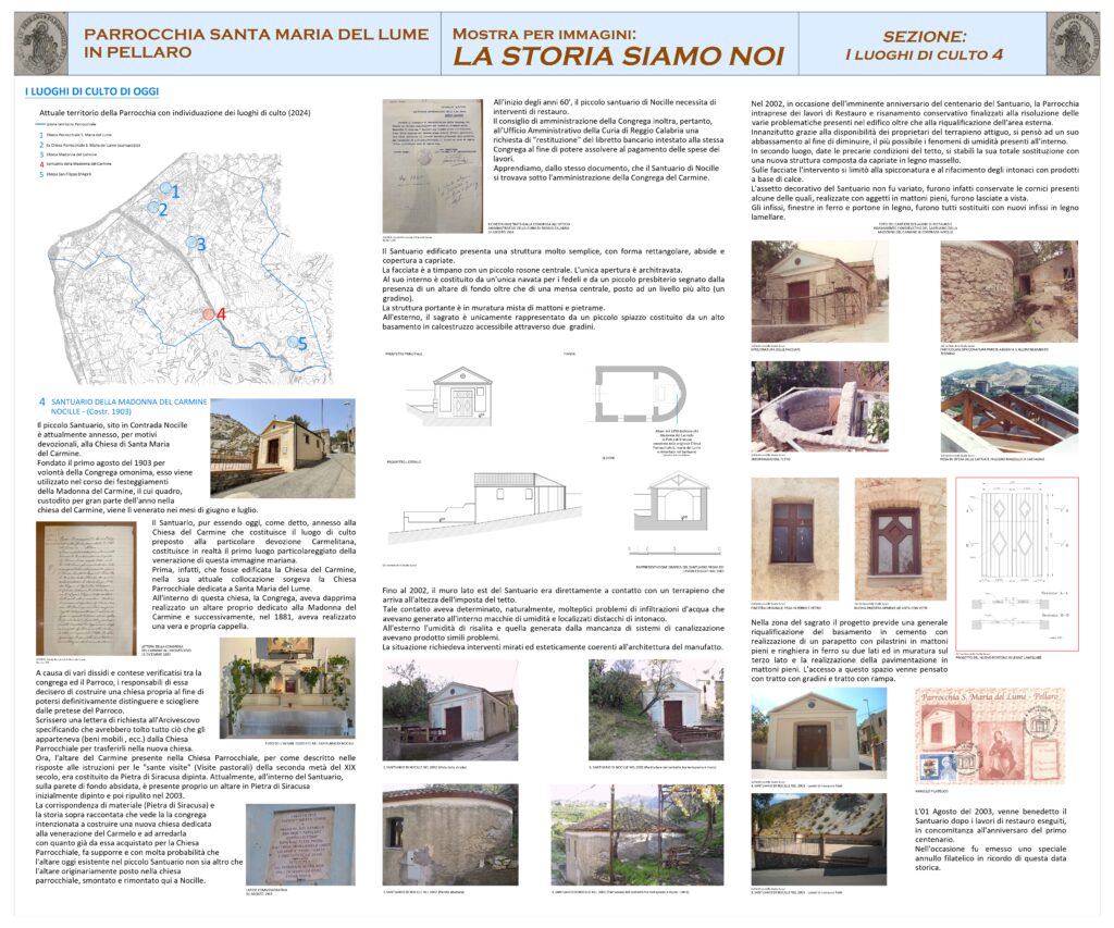 Storia Parrocchia Pellaro mostra