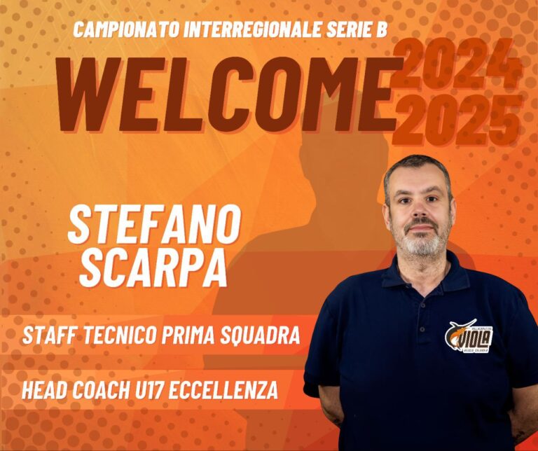 Myenergy Viola coach Stefano Scarpa