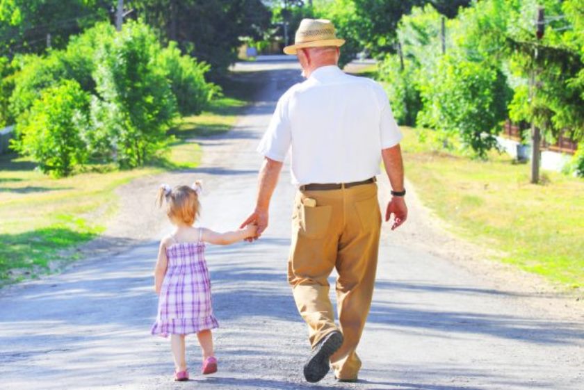 Nipote e nonno