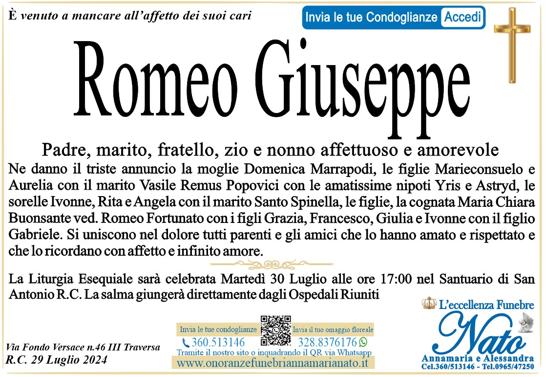 ROMEO GIUSEPPE