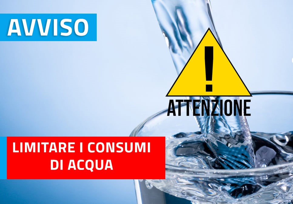 limitare consumo acqua