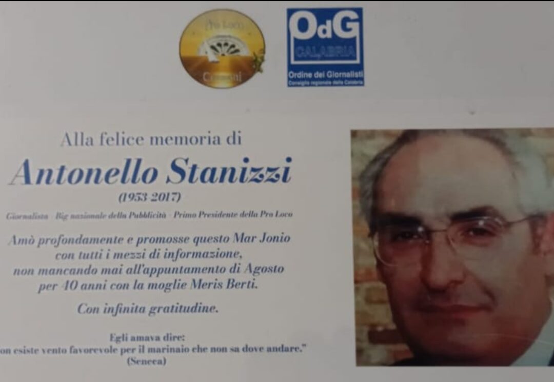 targa antonello stanizzi