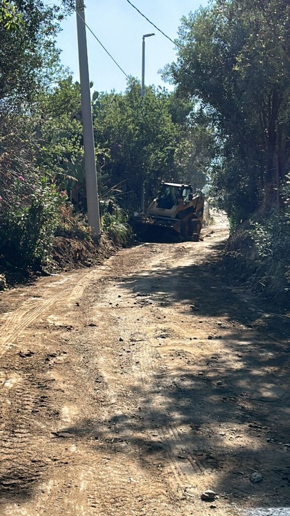 Cartelli lavori strada Mortara