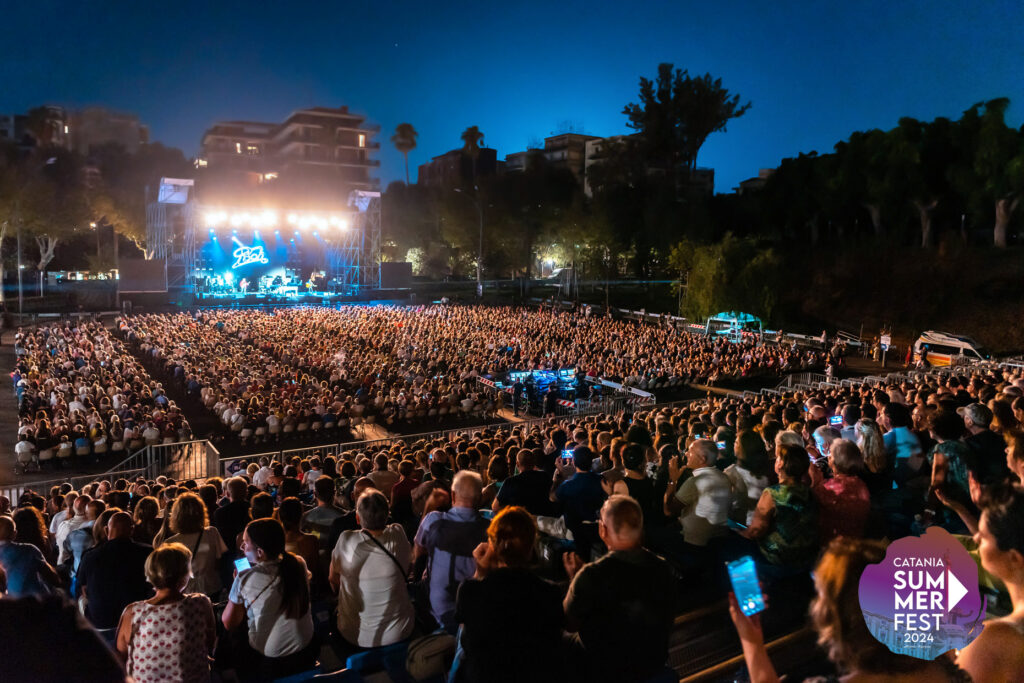 Concerto Pooh a Villa Bellini Catania