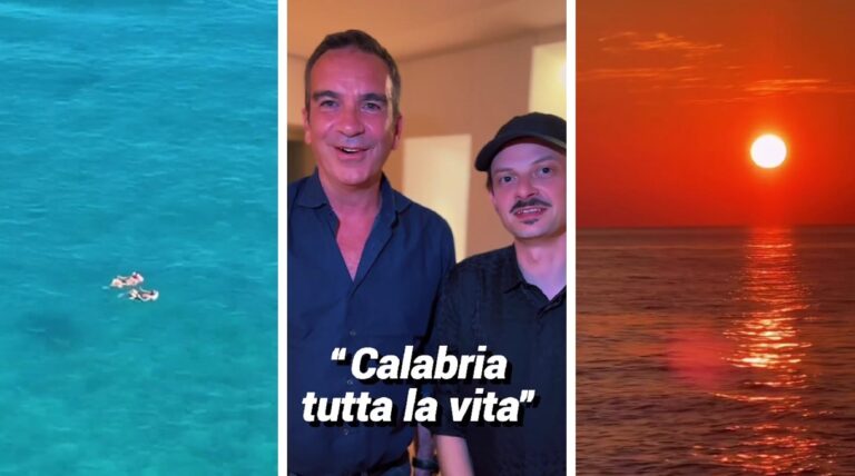 Fabio Rovazzi in Calabria incontro con Occhiuto