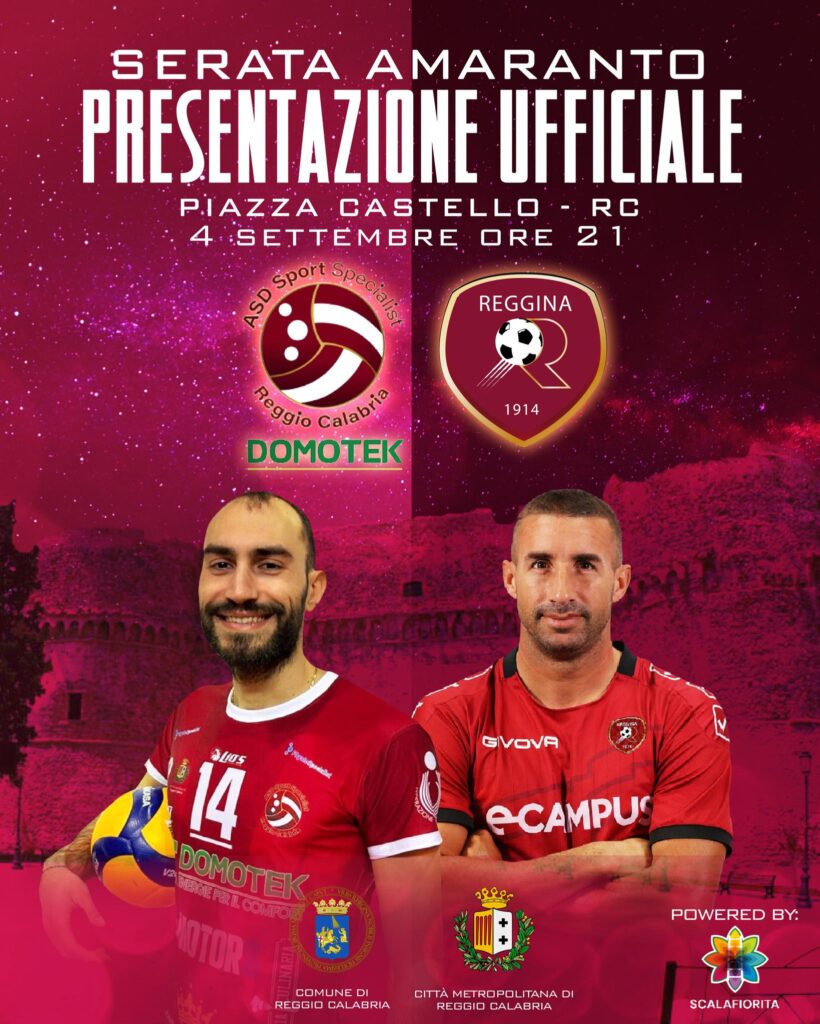 Presentazione Domotek e Reggina