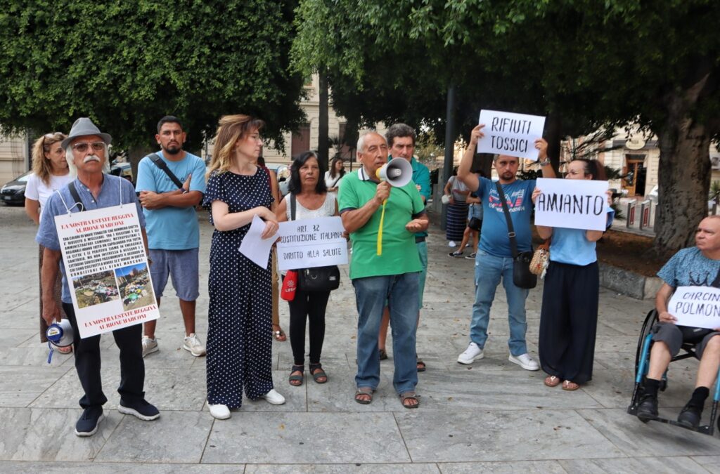 Protesta cittadini Arghillà