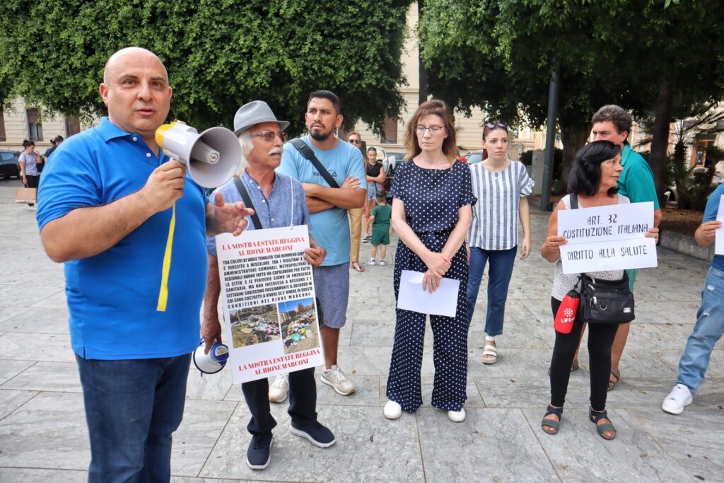 Protesta cittadini Arghillà