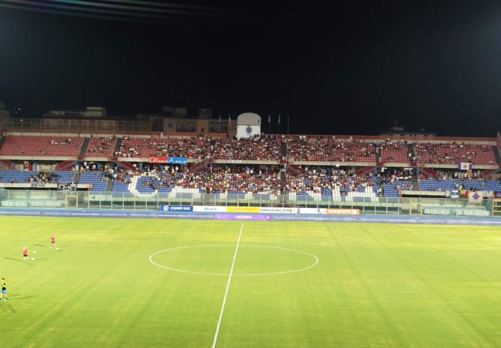 Catania Crotone stadio Massimino