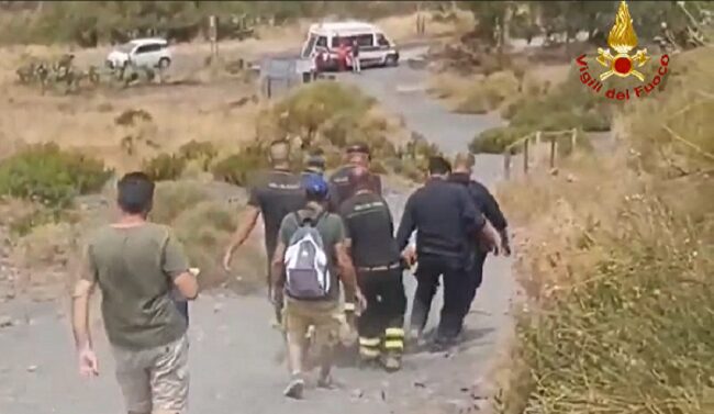 Turista salvata Vulcano