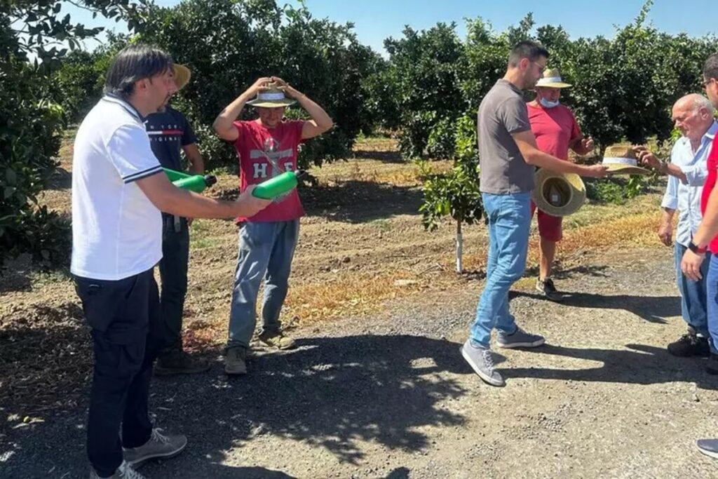 borraccia termica e cappello