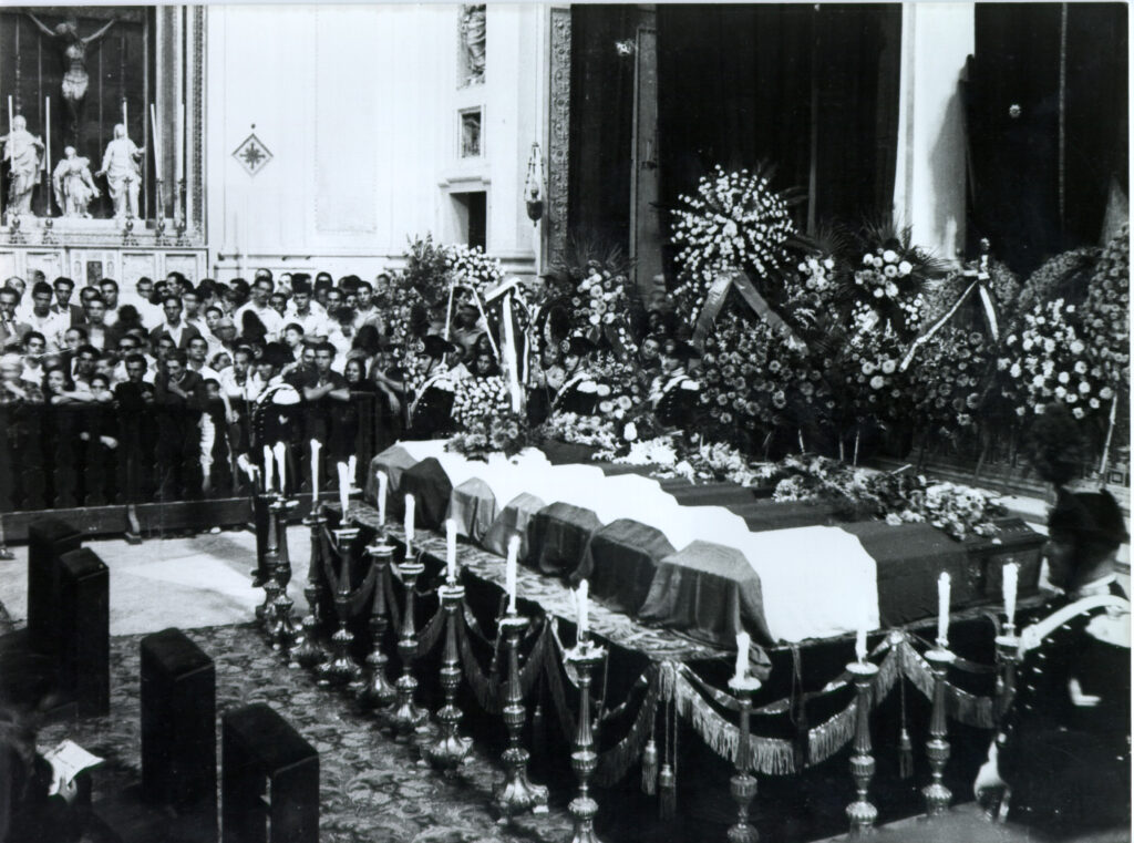 i funerali a Palermo