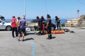 uomo soccorso a pizzo